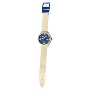 ACTIVA Women’s Blue Face w/White Band Analog Wristwatch-One‎ Size